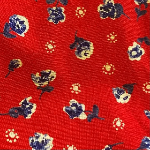 Stonebridge Viscose Denim Vest with Red and Blue Accents - Picture 4 of 8